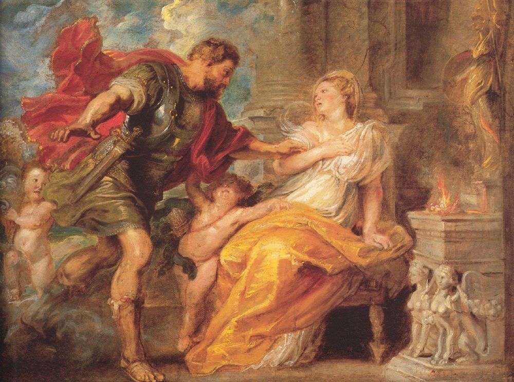 Peter Paul Rubens Mars and Rhea Silvia